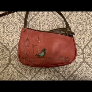 Adorable chala handbag with bird inspirations